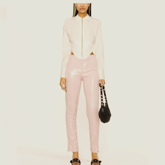 ASOS PU Leather pants NWT - Picture 7 of 11